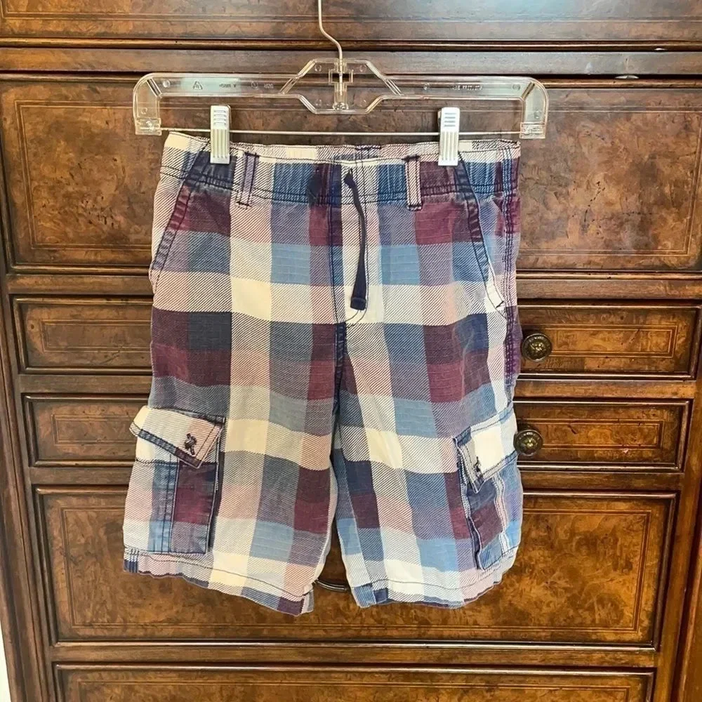Gymboree boys plaid shorts